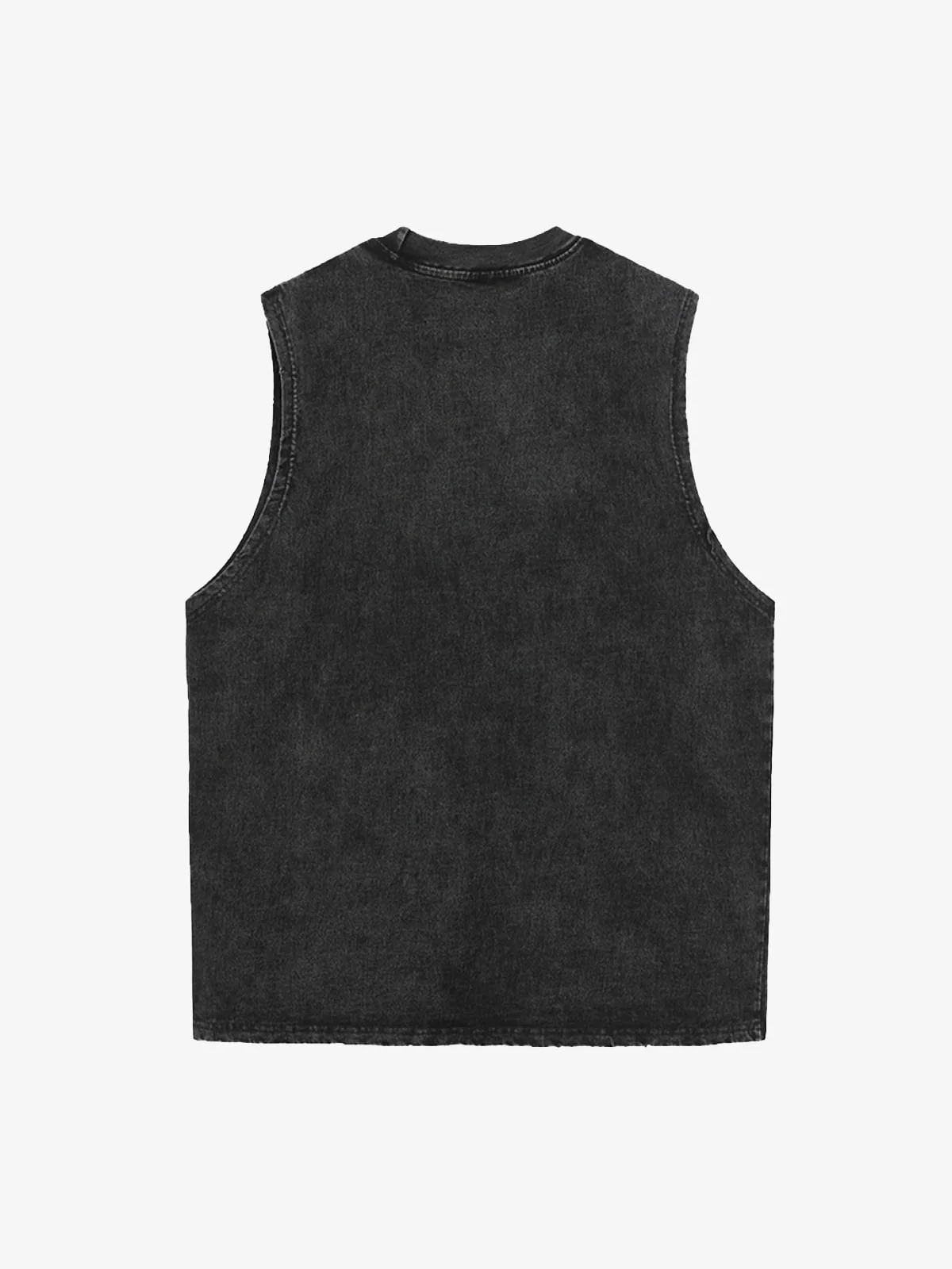 Original Fun Graffiti Print Vest Unique Graphic Tank Top - Image 4