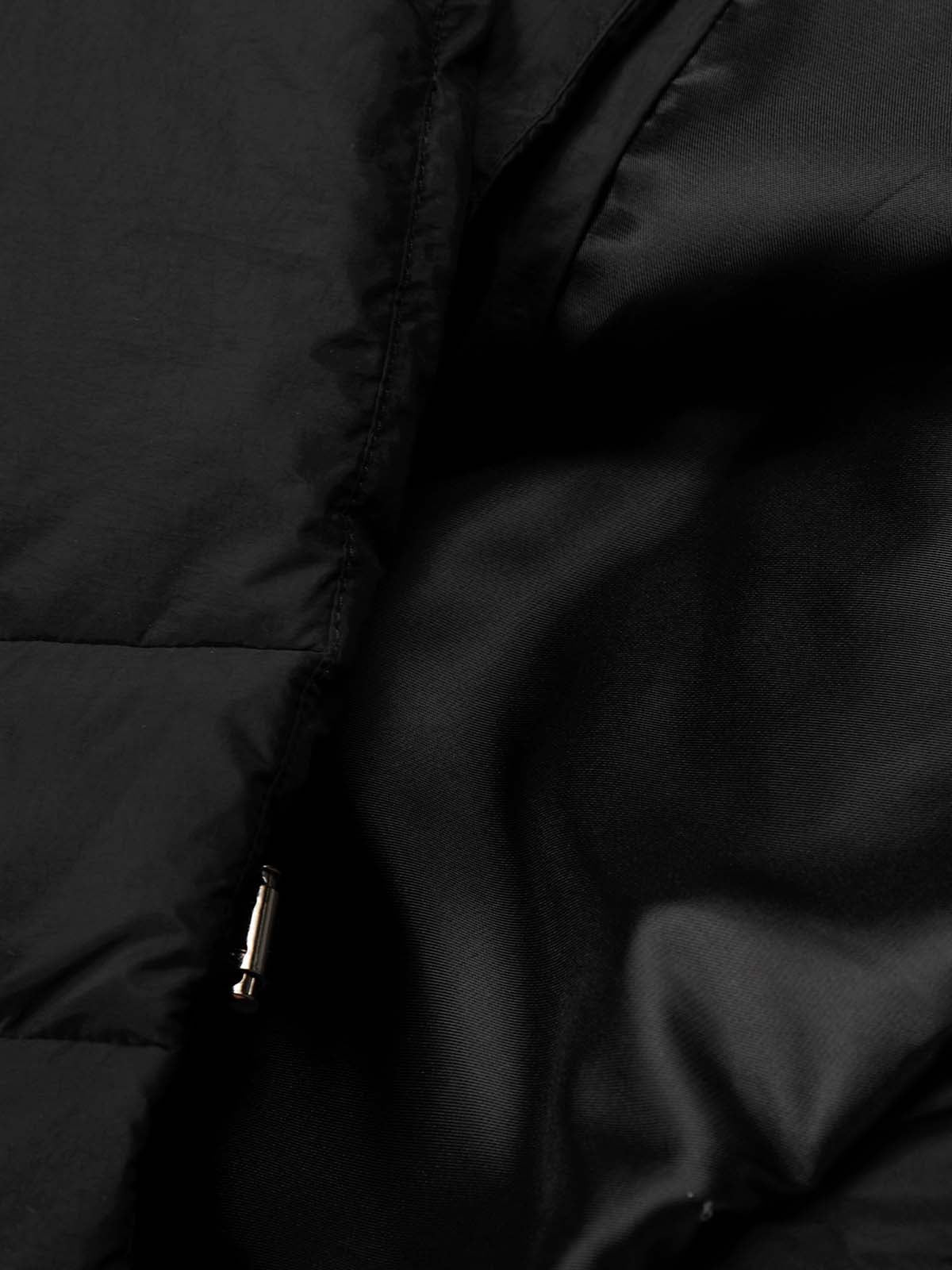 Vintage Asymmetric Zip High-Neck Puffer Jacket - Image 10