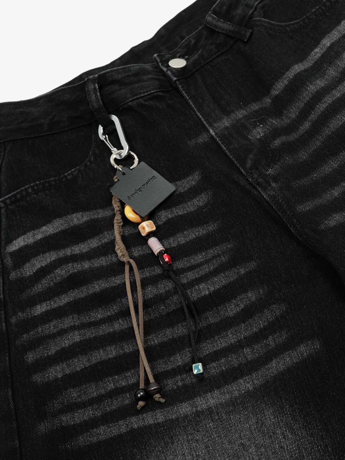 Vintage Embroidered Cross Washed Scimitar Jeans - Image 6