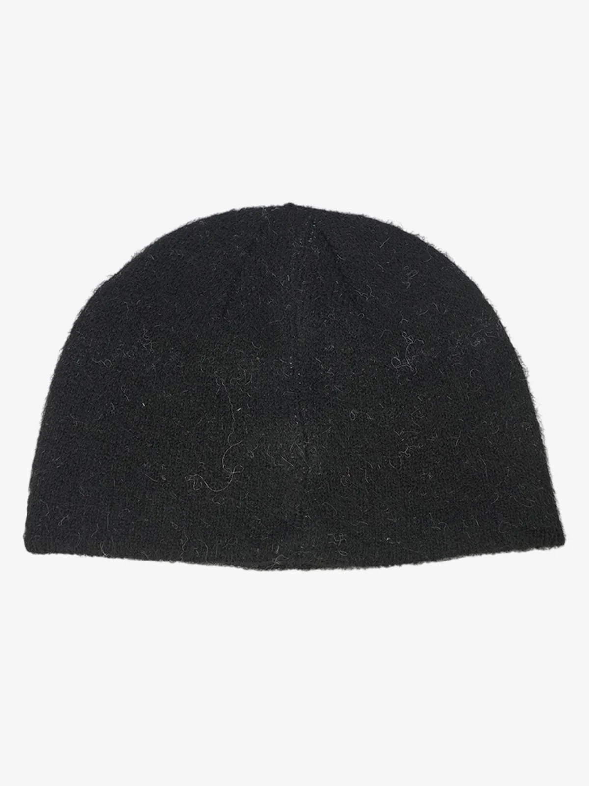 Vintage Fuzzy Cat Pattern Knit Beanie Hat - Image 5