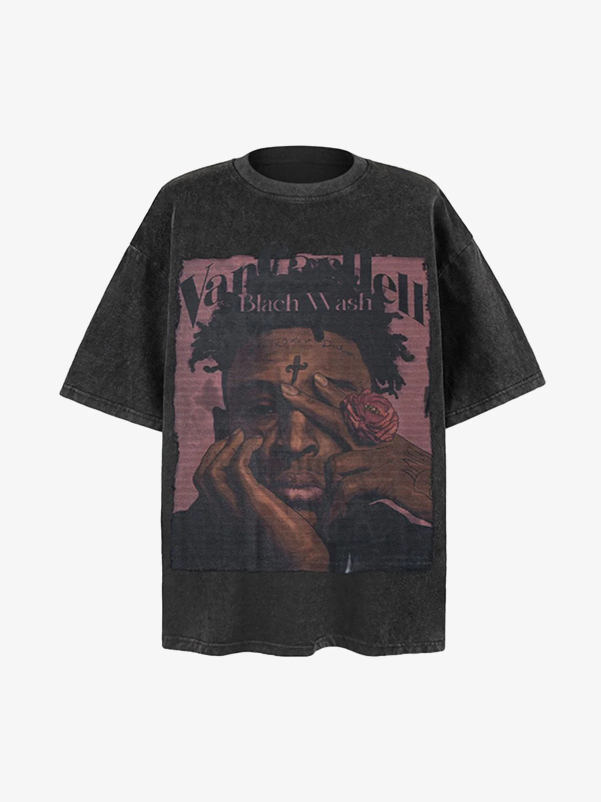 Vintage Artistic Graphic T-Shirt - Image 2