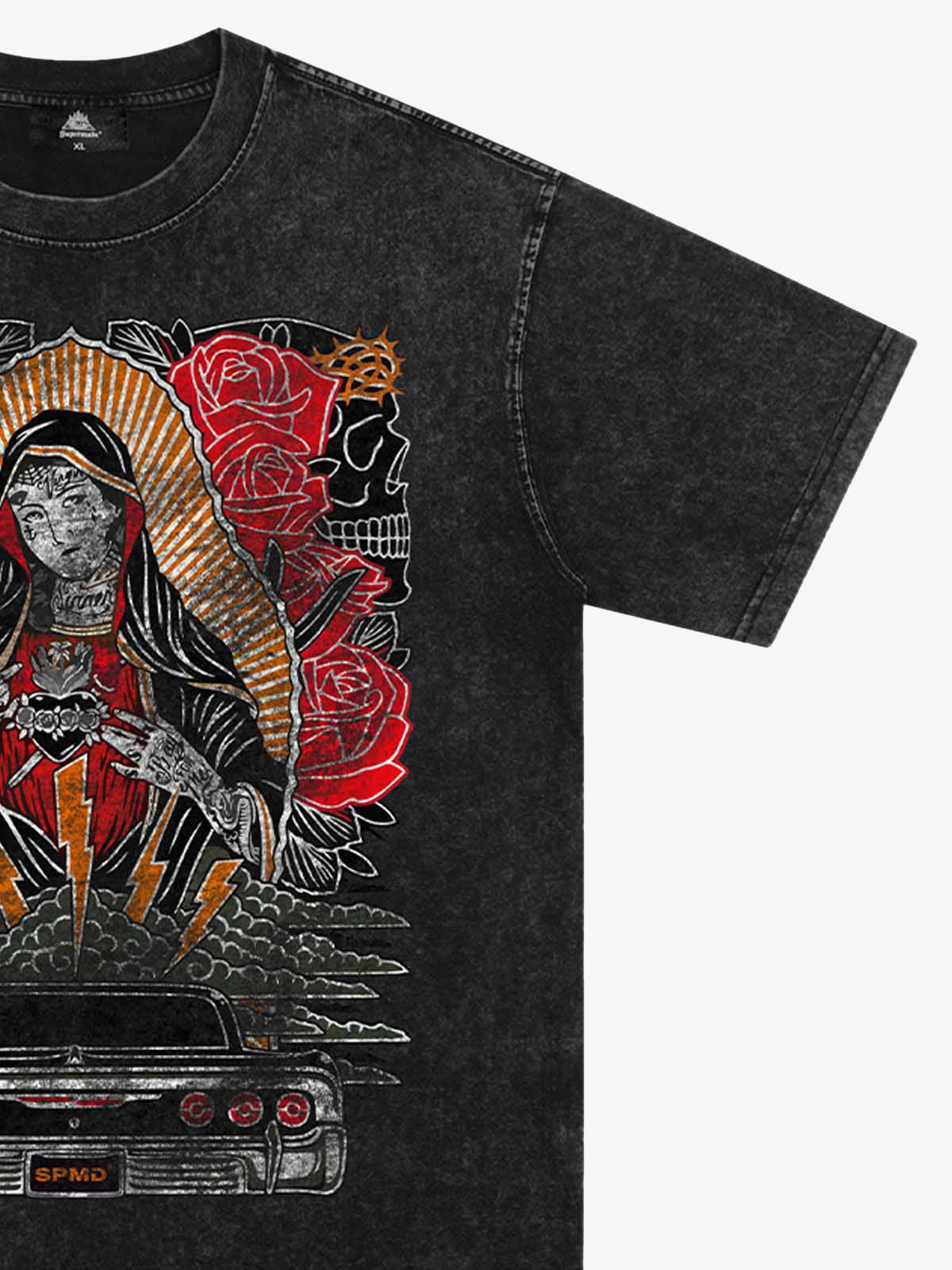 Original Vintage Virgin Mary Graphic T-Shirt - Image 2