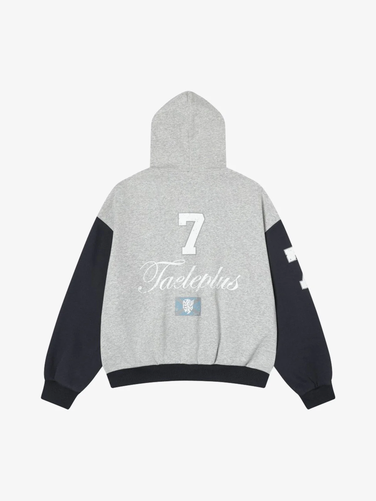 Vintage Jersey Knitted Cardigan Zip Up Hoodie - Image 2