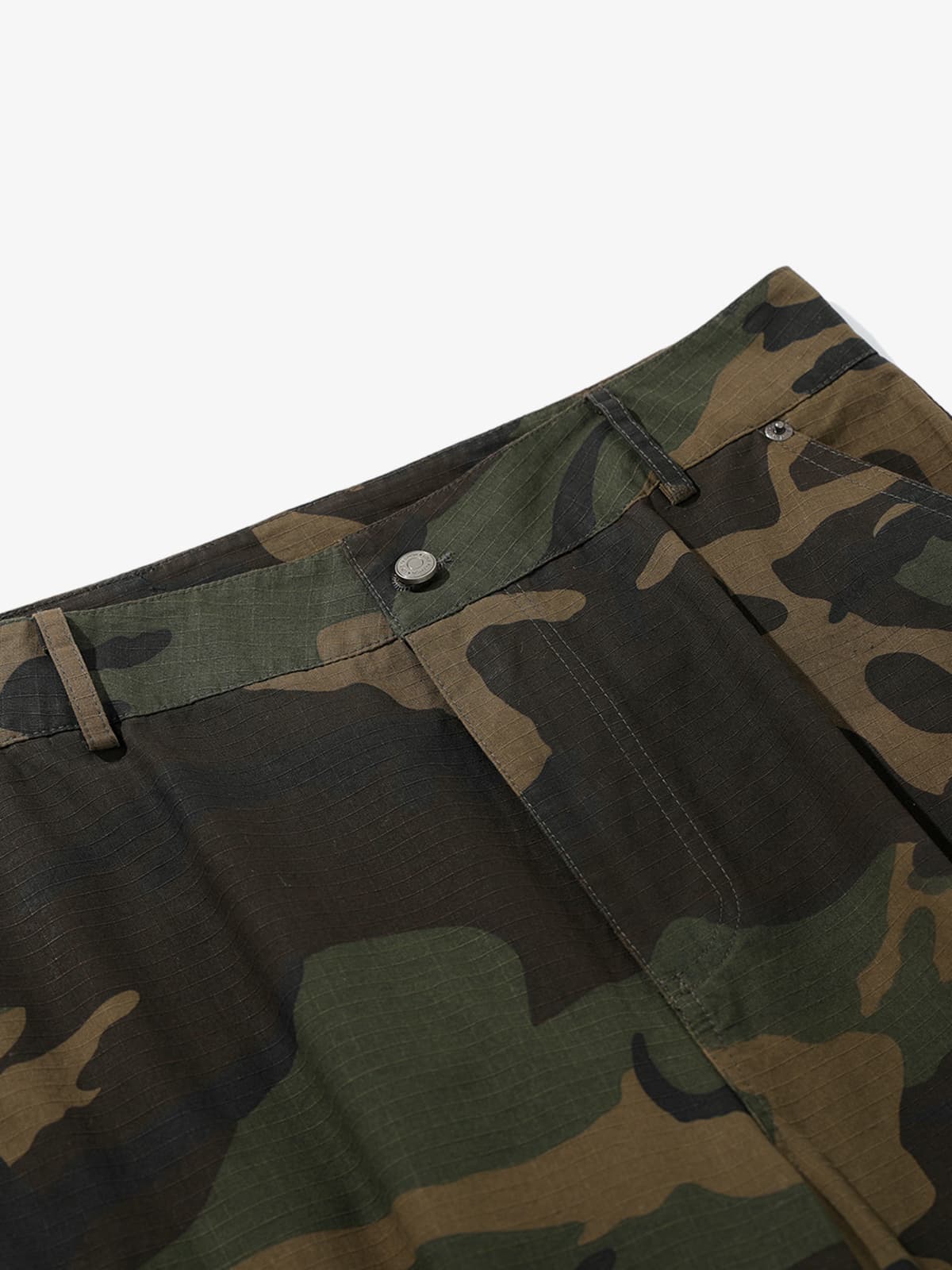 Vintage Multi-Pocket Functional Camo Cargo Pants - Image 11