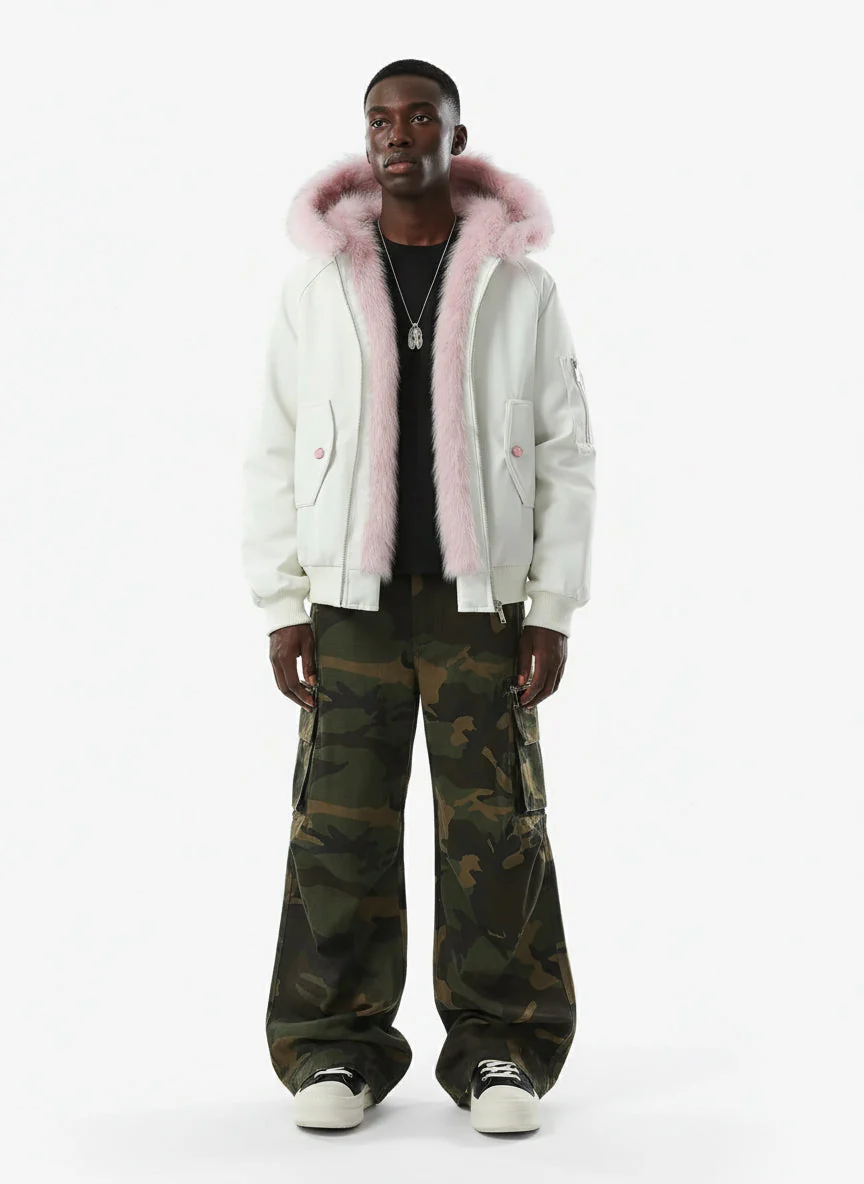 Vintage Multi-Pocket Functional Camo Cargo Pants - Image 2