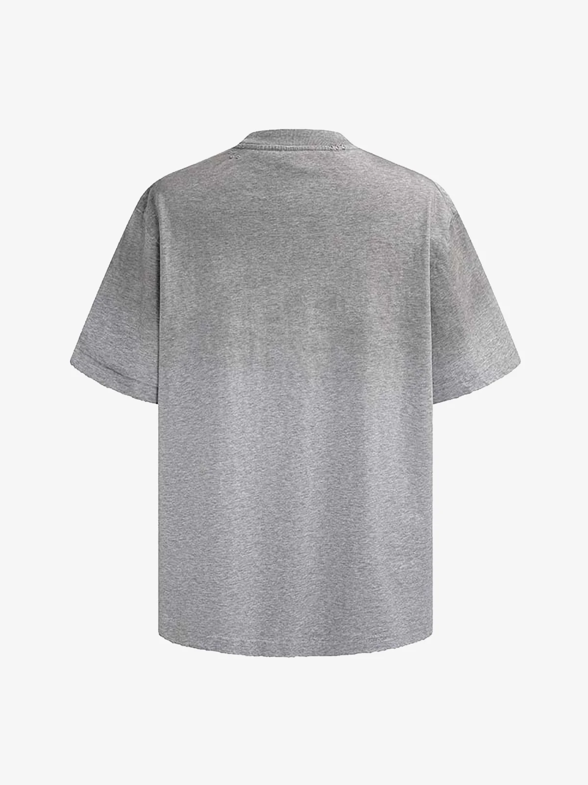 Vintage Washed Distressed Multi Logo Print T-Shirt - Image 4