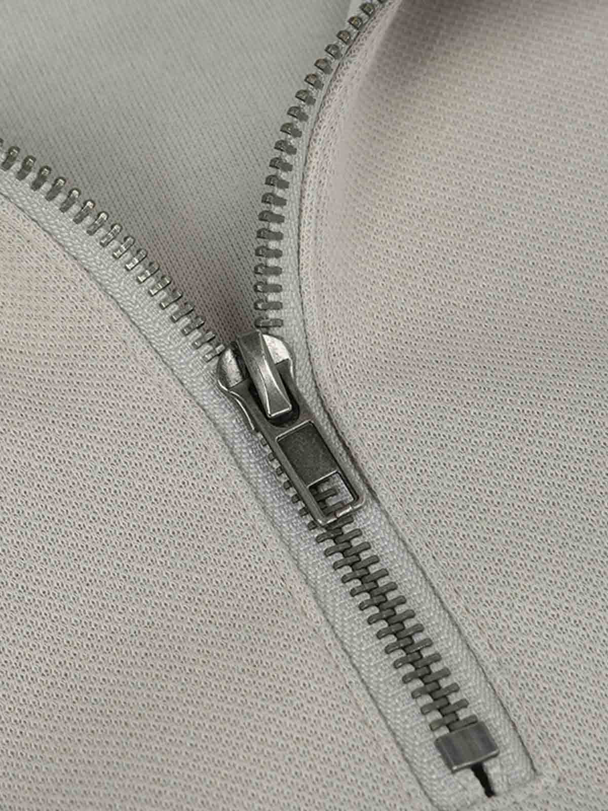 Vintage Washed Half Zip Pocket Dirty Dye Hoodie - Image 6