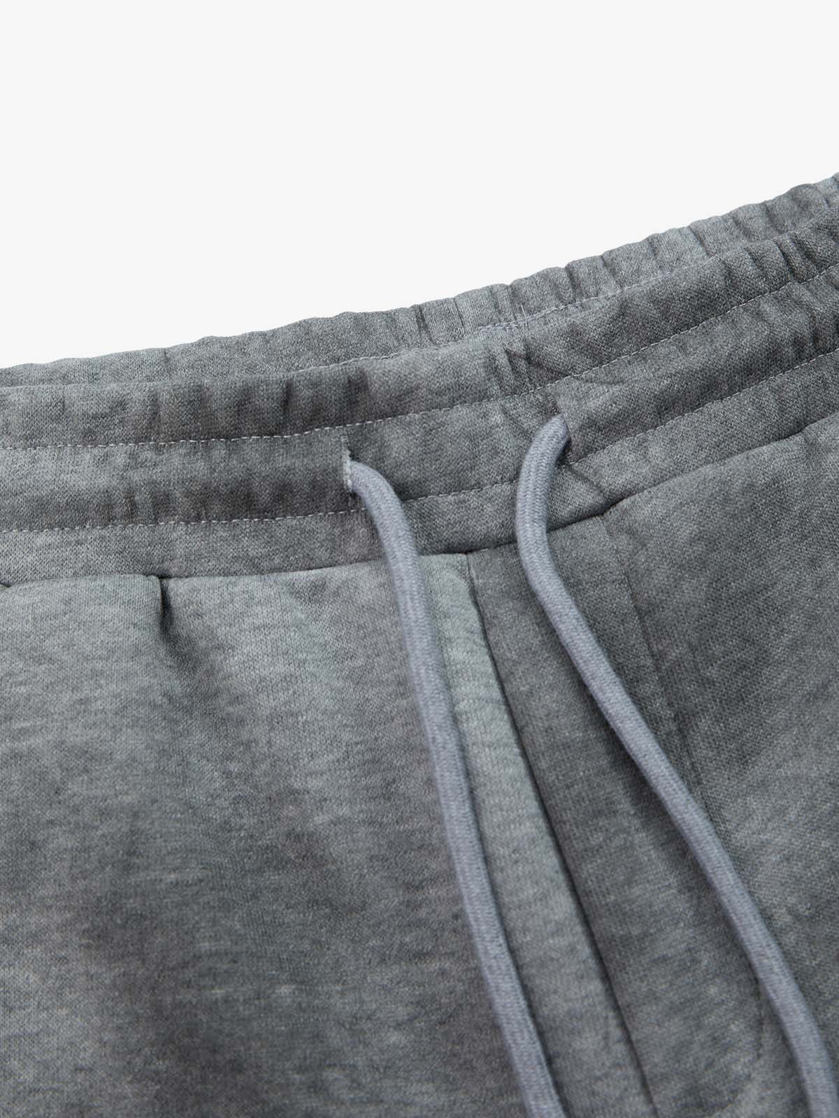 Vintage Washed Tie-Dye Zip Up Hoodie & Barrel Sweatpants Tracksuit - Image 14