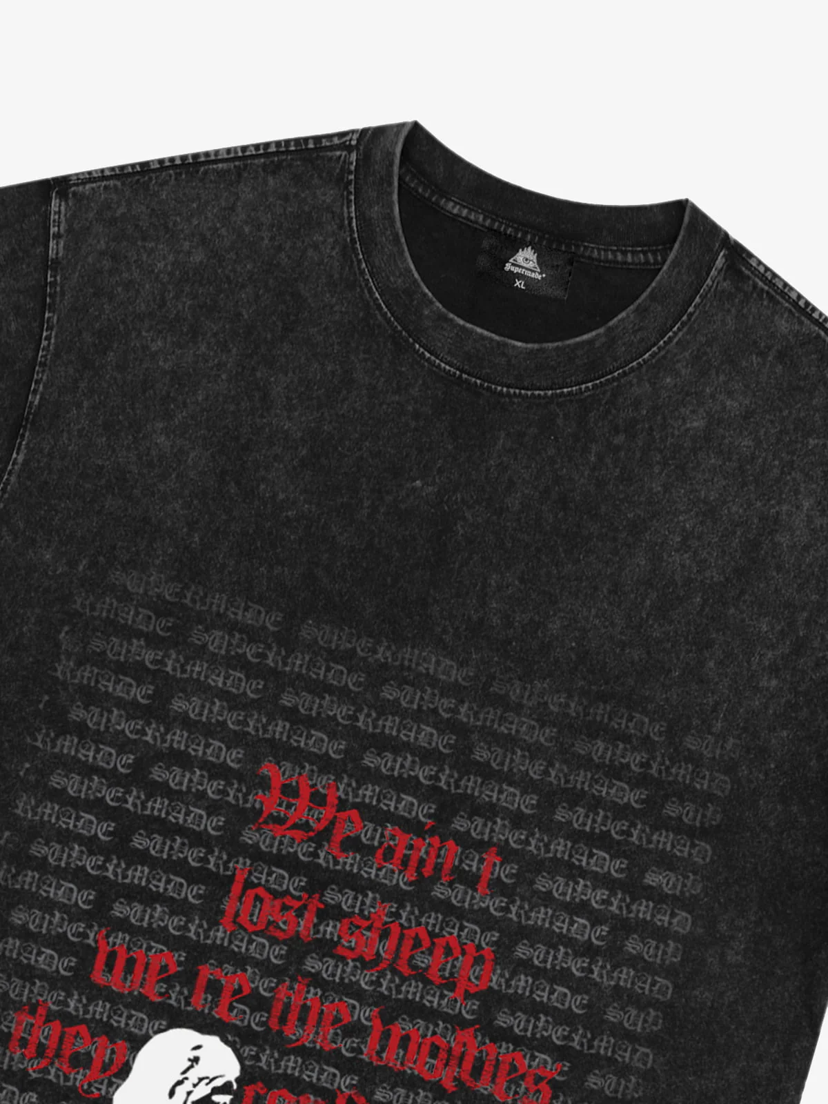 Bold Graphic Slogan T-Shirt - Image 3