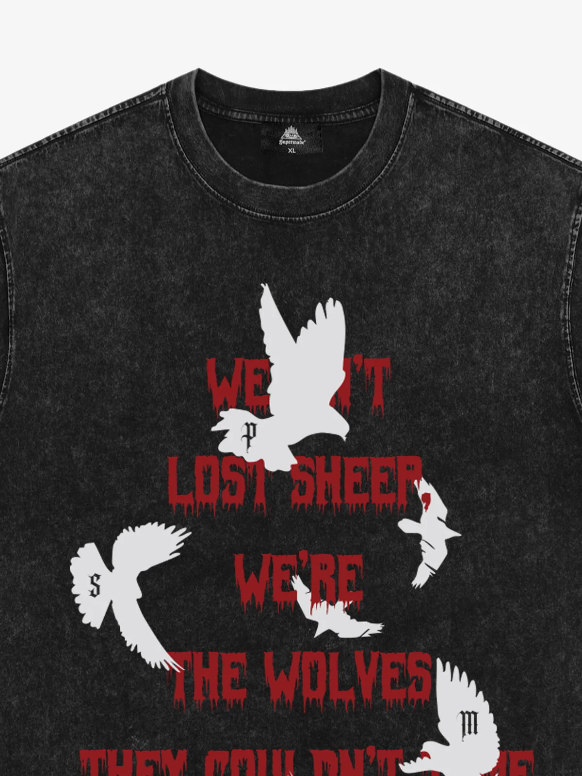 Original Saint Slogan Graphic T-Shirt - Image 10