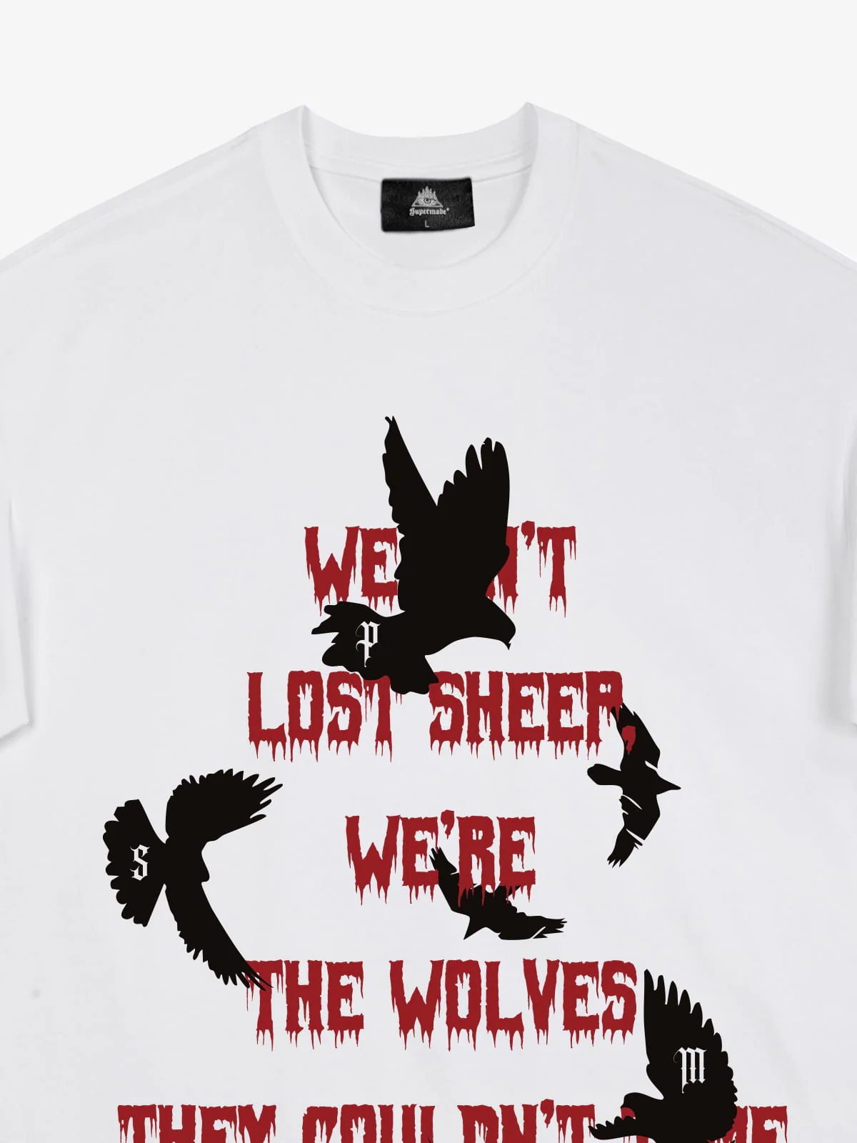 Original Saint Slogan Graphic T-Shirt - Image 29