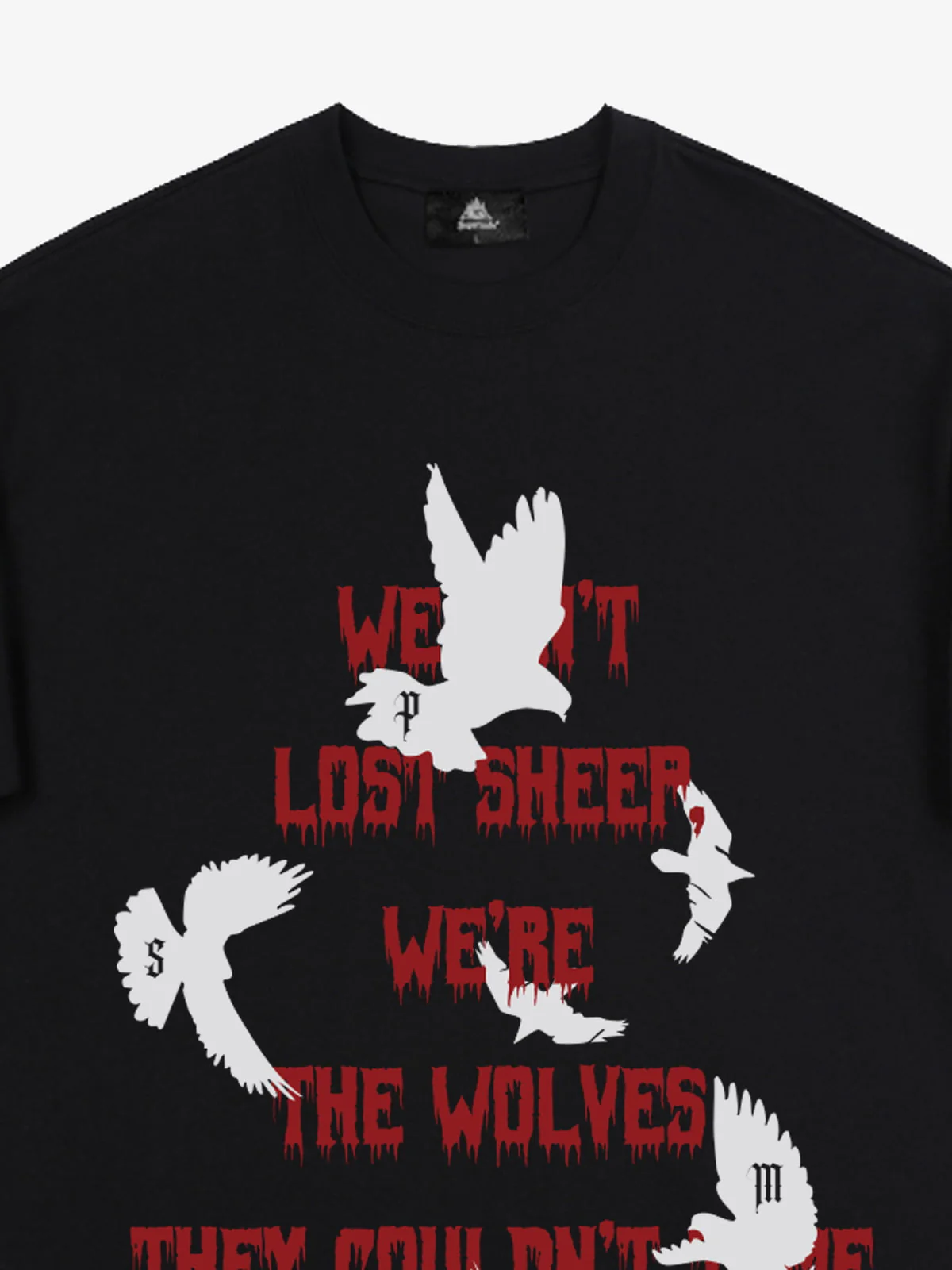 Original Saint Slogan Graphic T-Shirt - Image 3