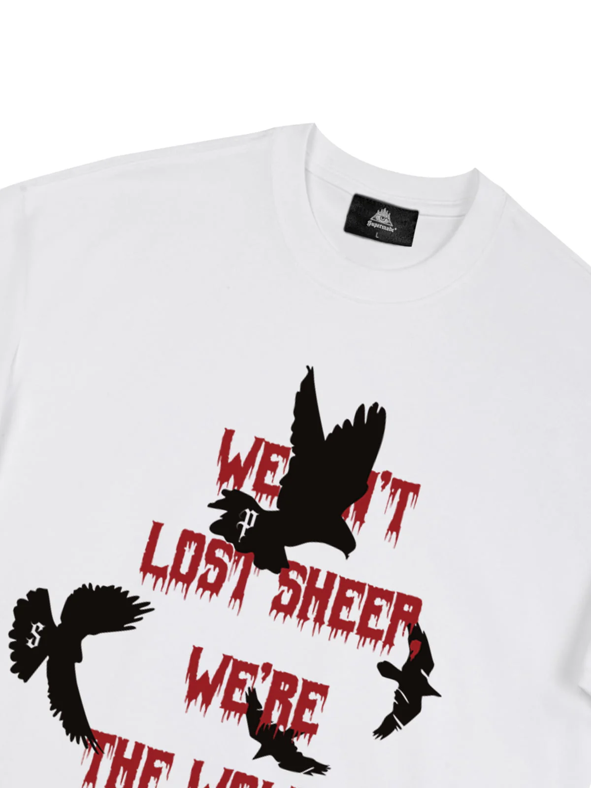 Original Saint Slogan Graphic T-Shirt - Image 30