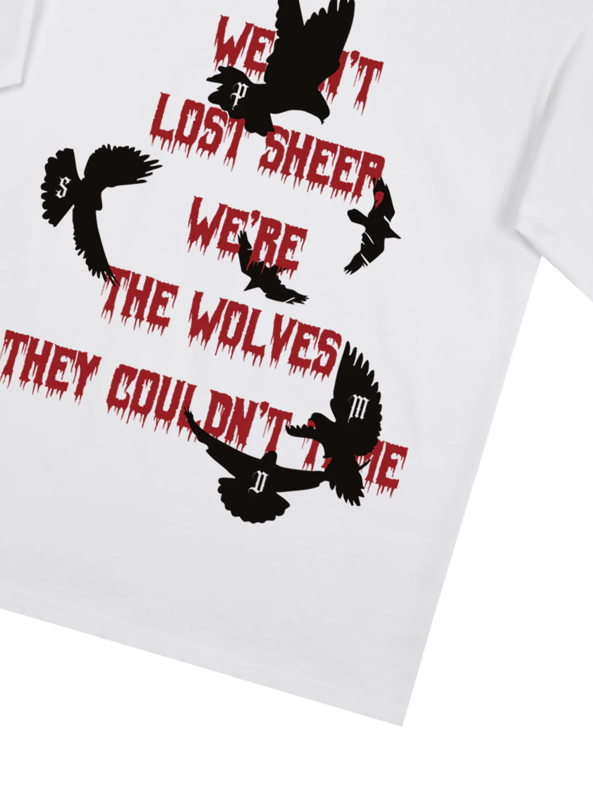 Original Saint Slogan Graphic T-Shirt - Image 31