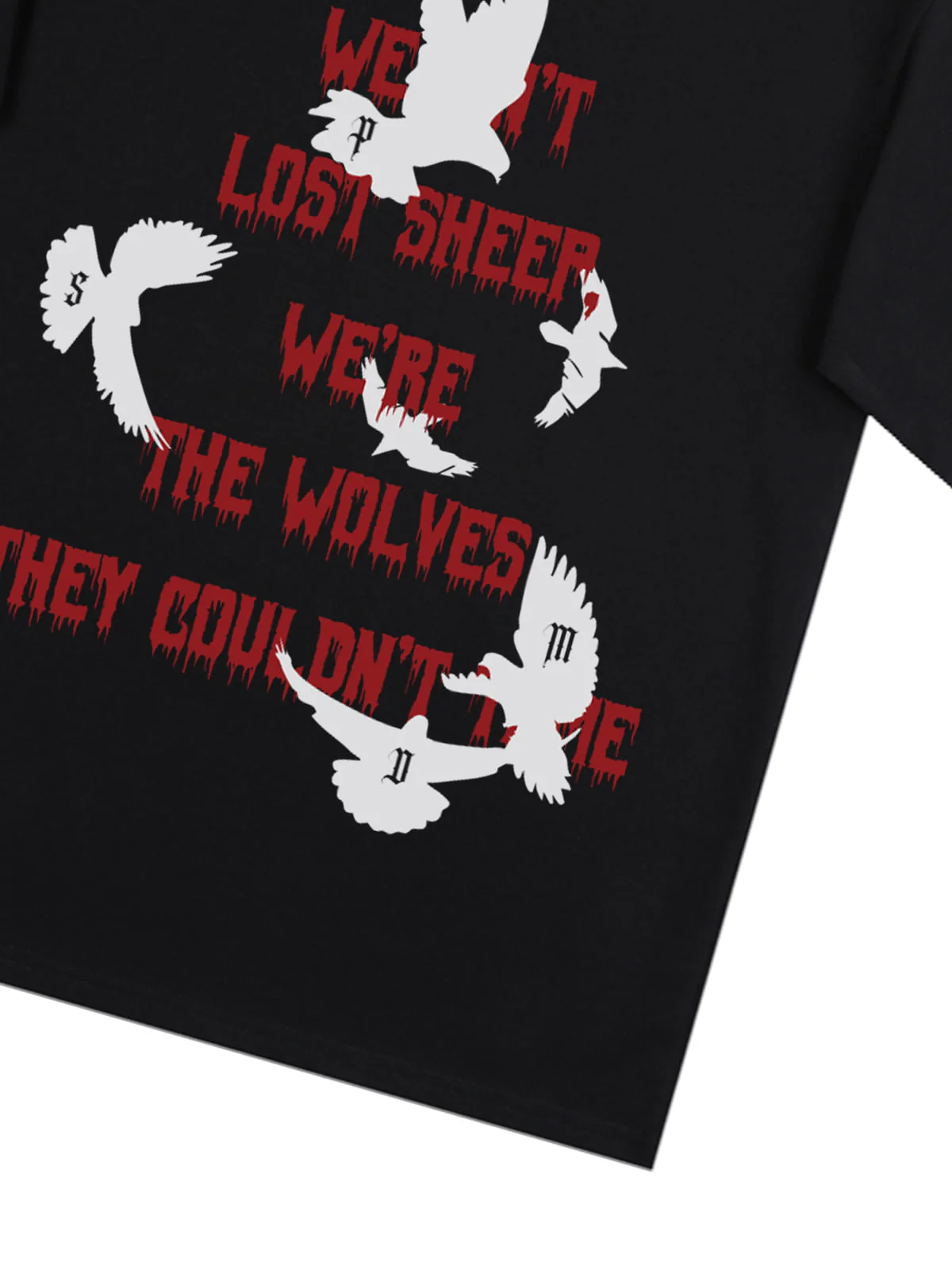 Original Saint Slogan Graphic T-Shirt - Image 5