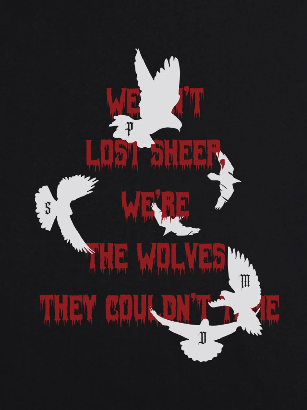 Original Saint Slogan Graphic T-Shirt - Image 7