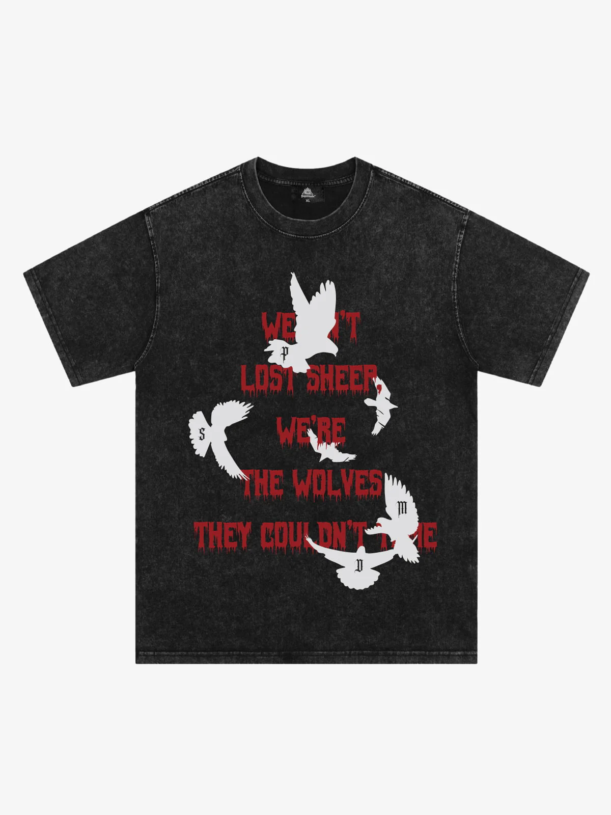 Original Saint Slogan Graphic T-Shirt - Image 8