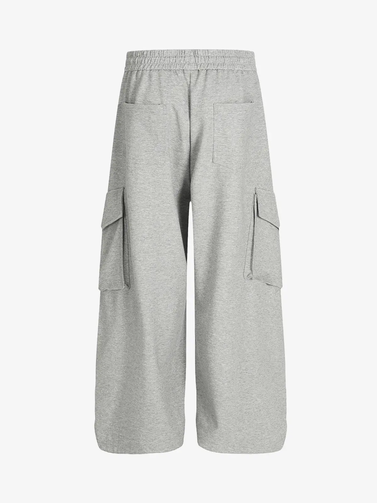 Wrinkled Detail Multi-Pocket Cargo Sweatpants - Image 2